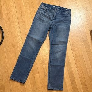 INC International Concepts Indigo Straight Leg Jeans